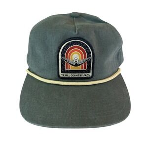 Texas Hill Country Provisions Snapback Hat Guadalupe Rope Adjustable Unisex